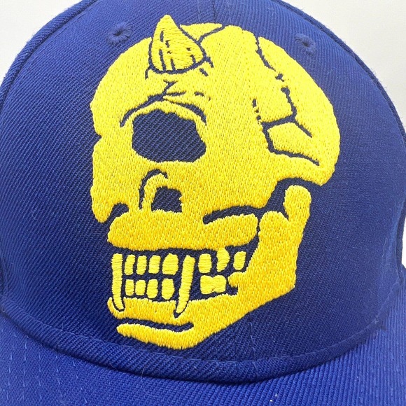 Rare New Era x Mishka NYC Cyco Simon 59FIFTY 7 3/4 Blue Yellow Embroidered NWOT - Picture 2 of 9